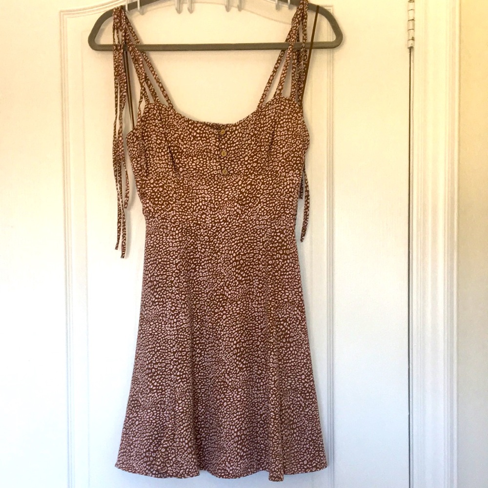 Animal print Short Dress